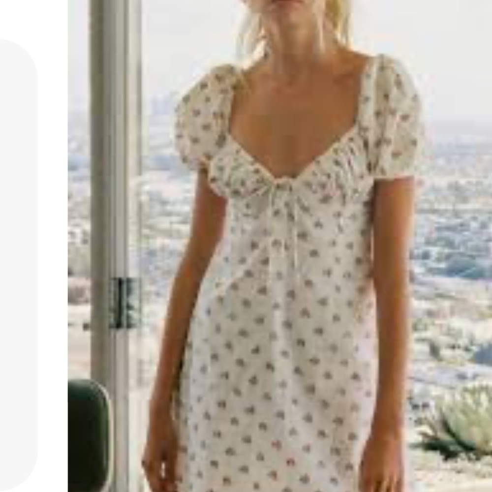 NWT With Jean Floral Mini Dress Size XL